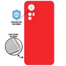 Capa Xiaomi 12T e 12T Pro - Cover Protector Vermelha